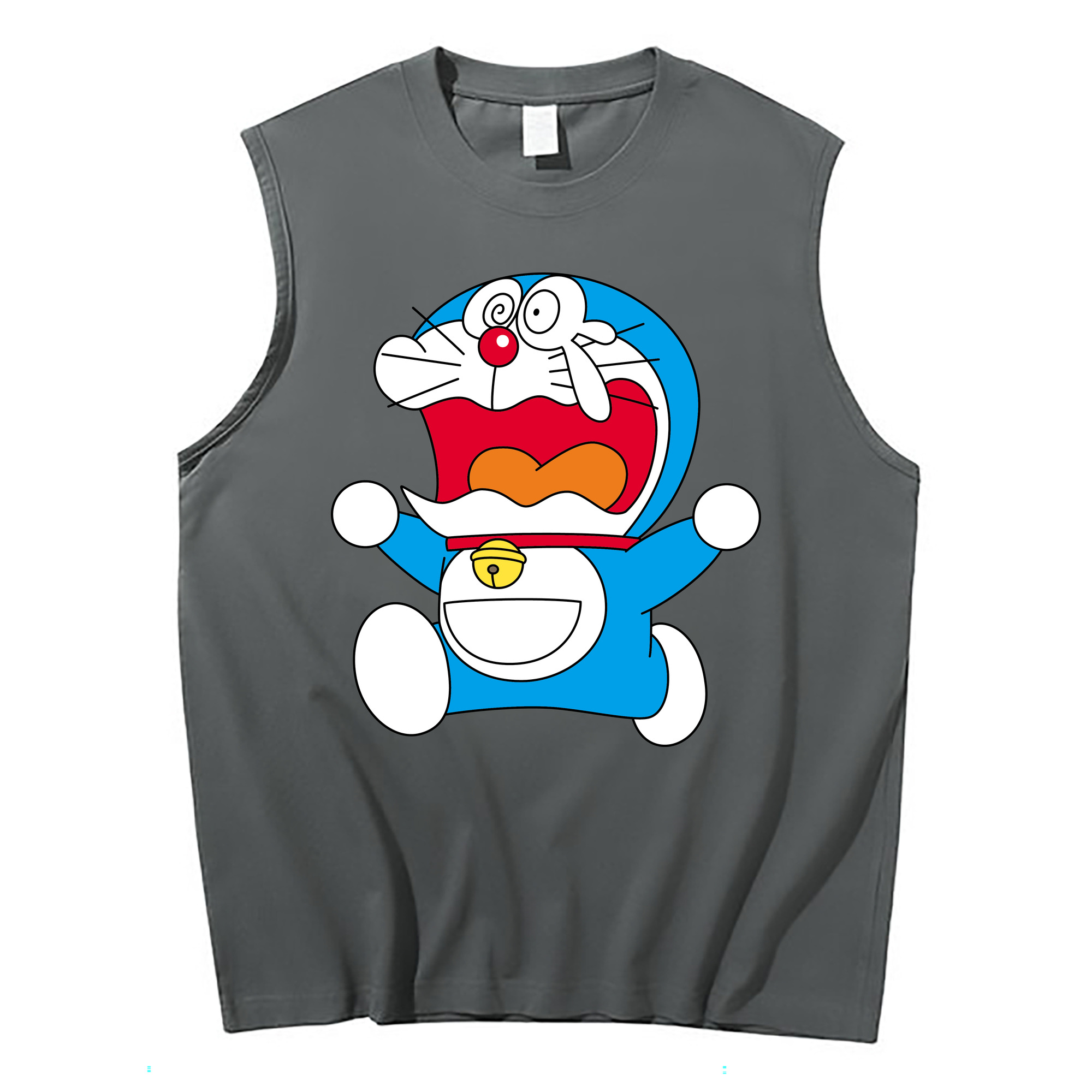 （画像用） ドラえもん Doraemon コットン100％タンクトップ（フロントプリント）